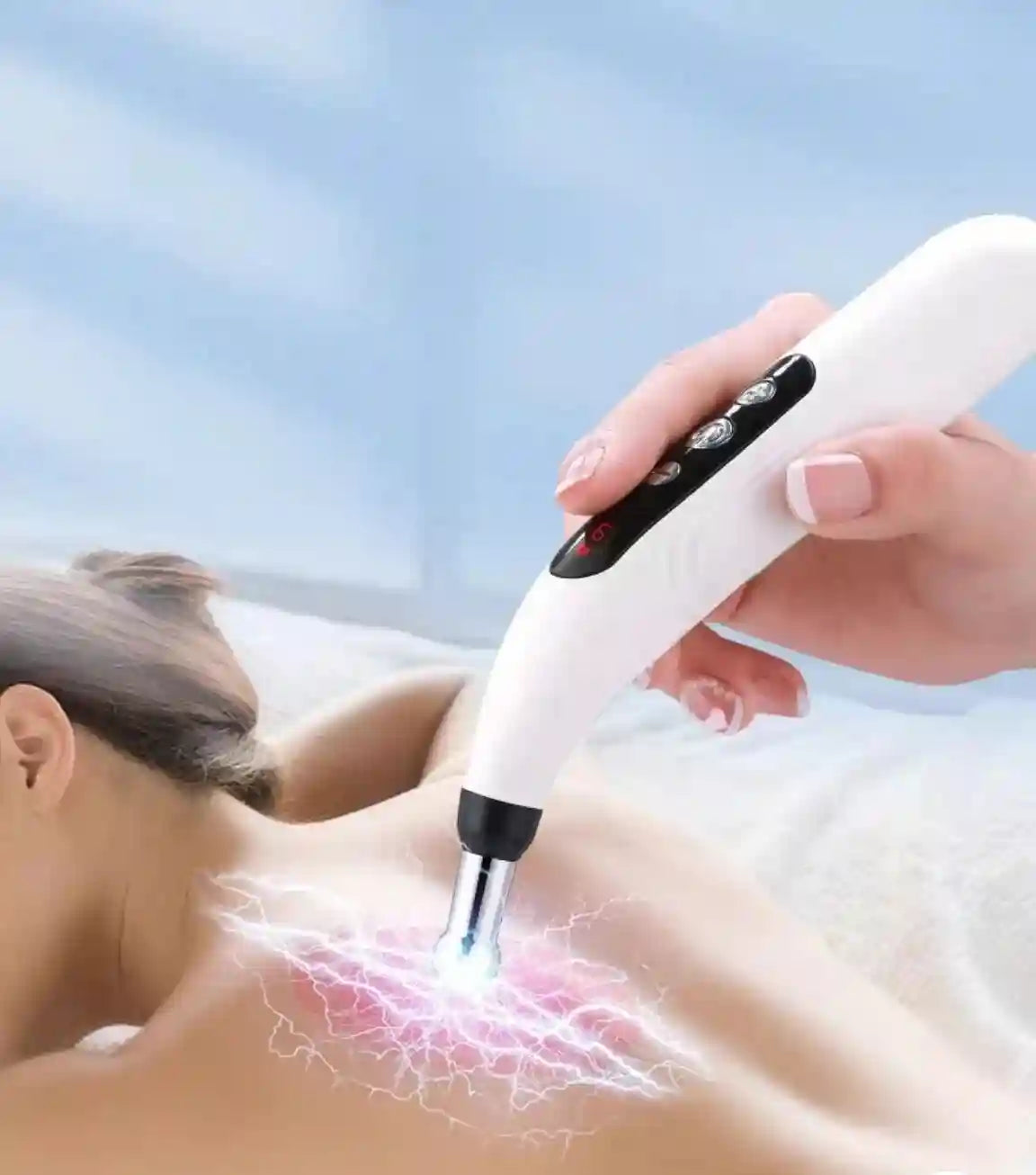 Electric Acupuncture Pen 5-in-1 Meridian Massage Tool HLKGO-LB02 Fascia Gun Tidesmit