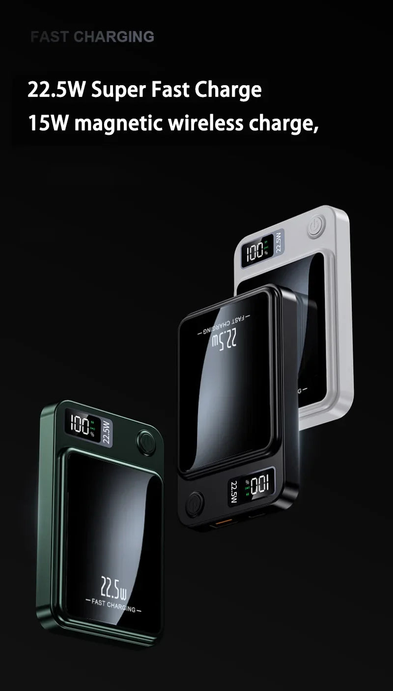 Tidesmit High Capacity Portable Power Bank – Fast PD Charging Tidesmit
