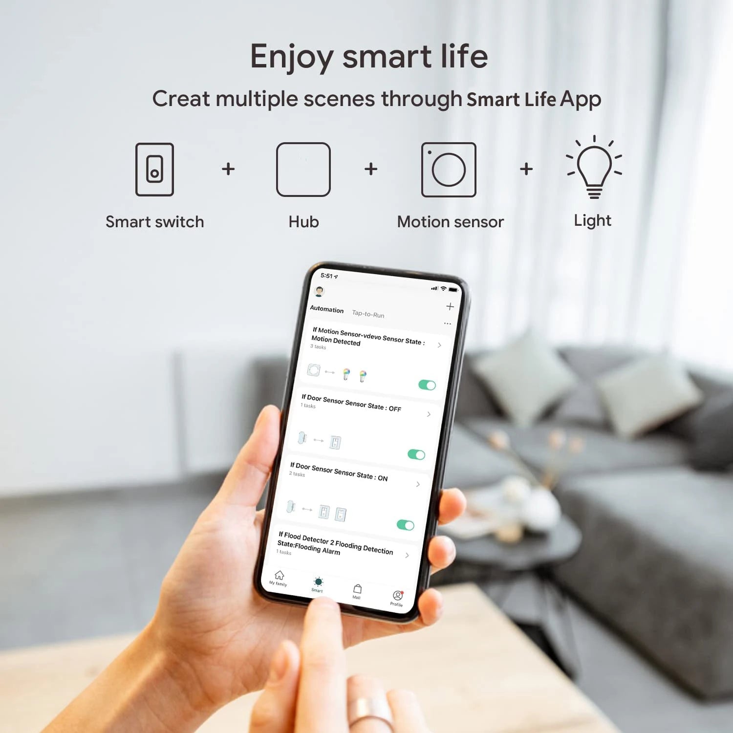 Tuya Zigbee 3.0 Gateway Hub: Reliable Smart Home Bridge - White Tidesmit