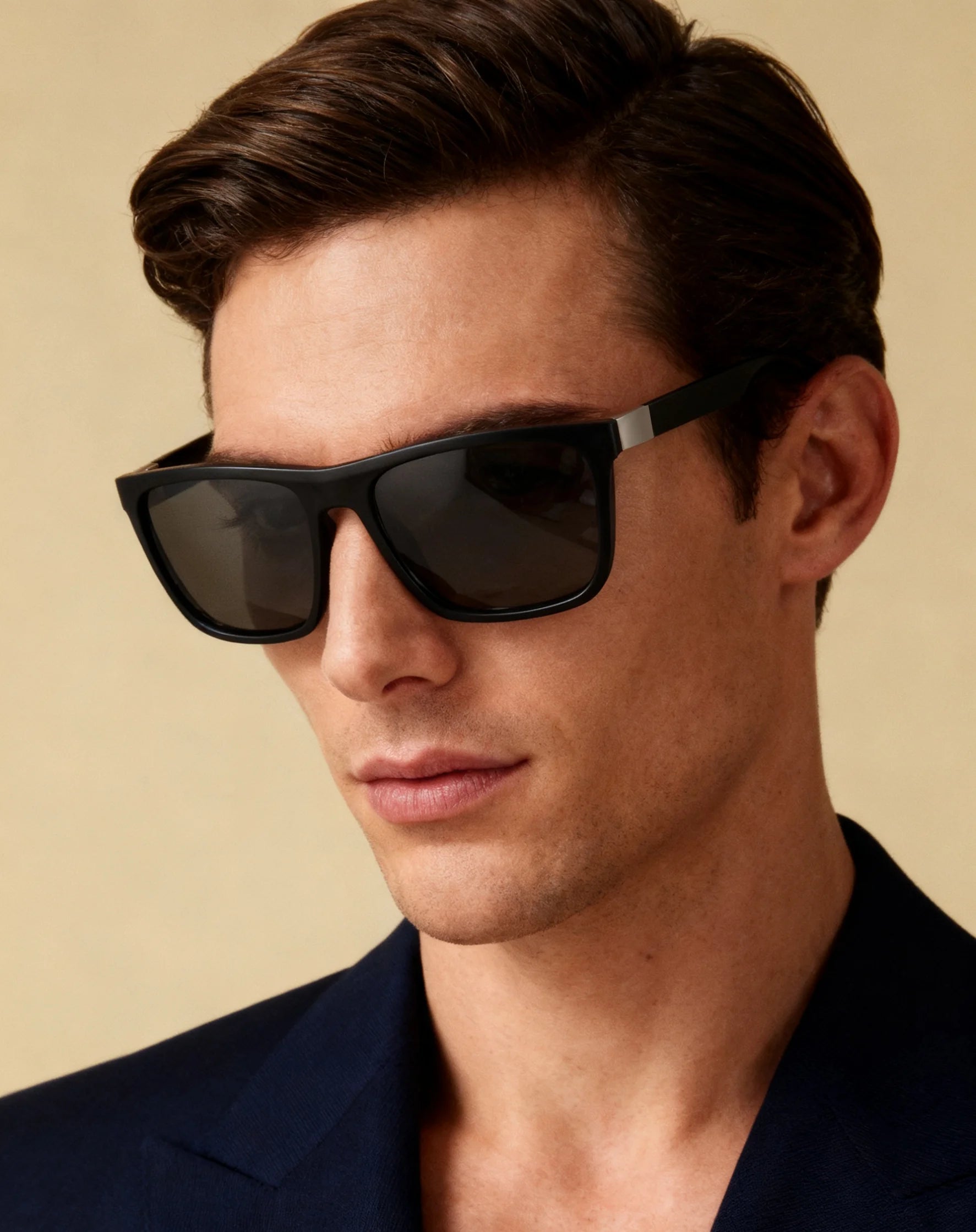 Polarized Square Sunglasses - Retro UV400 Driving Eyewear for Clarity Tidesmit