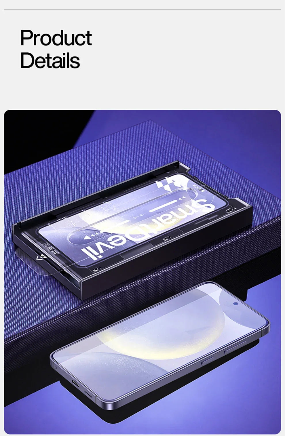 Samsung S25 Ultra Screen Protector | 9H Hardened HD Glass | Tidesmit Tidesmit