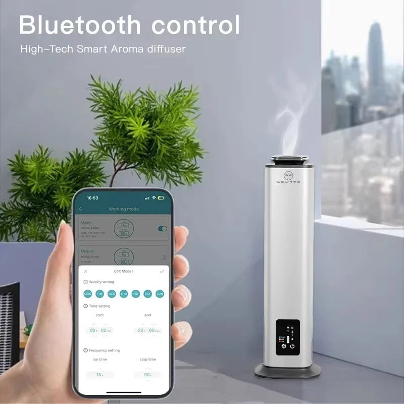 NAMSTE Electric Aromatic Diffuser Coverage 4000m³ Smart Bluetooth Essential Oils Fragrance Machine Home Hotel Scenting Device