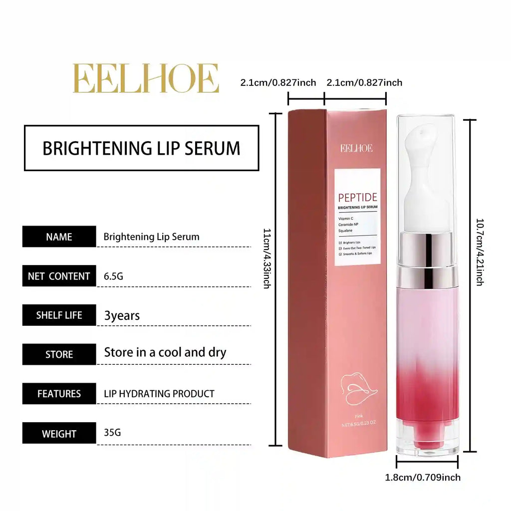 Hydrating Lip Serum: Plumping & Smoothing Lip Treatment | Tidesmit Lip Care Tidesmit