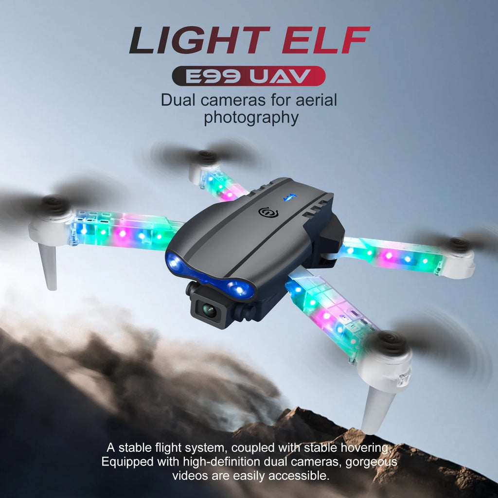 4K Camera Drone - Foldable RC Quadcopter with Obstacle Avoidance Tidesmit