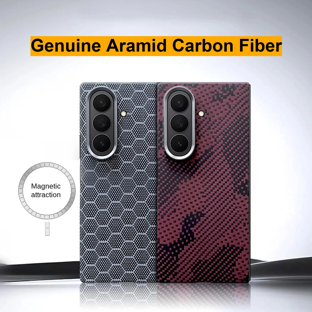 Samsung Galaxy Z Fold 7 Aramid Fiber Case - Slim Magnetic Protection Tidesmit
