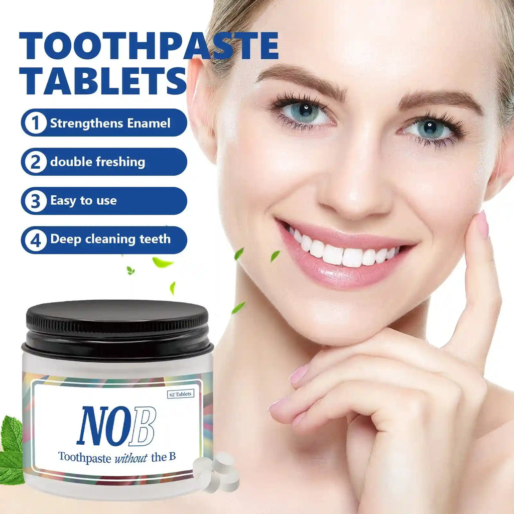 Tidesmit nano hydroxyapatite toothpaste tablets for teeth whitening and enamel strengthening