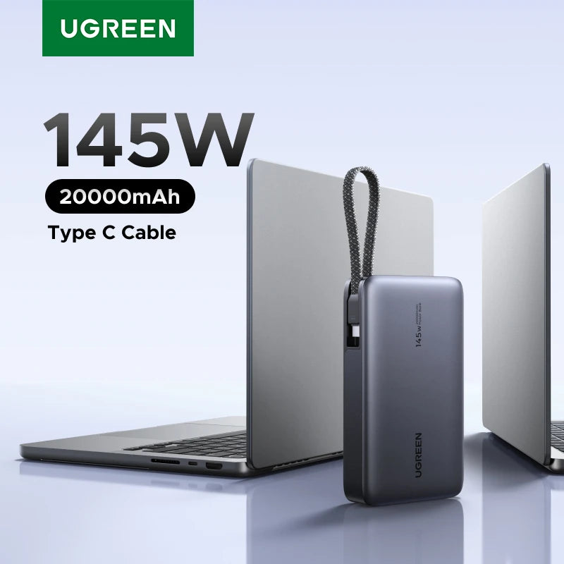 145W 20000mAh Laptop Power Bank with PD Fast Charging - Tidesmit Tidesmit