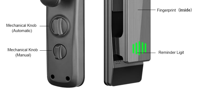 Hot Selling Tuya Smart Door Lock with WiFi APP & Tuya Smart Camera Fingerprint Face Recognition & Key Password Card Smart Lock