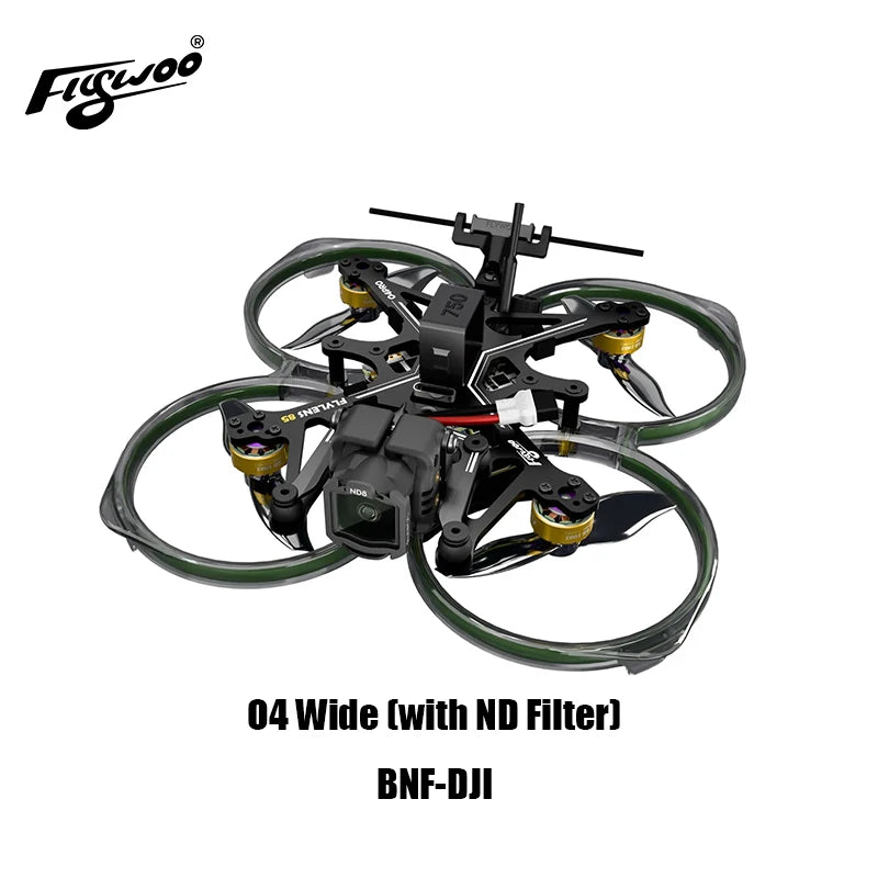 Flywoo Flylens 85 HD O4 FPV Drone - 2S Whoop with Wide Angle Lens 7 Tidesmit