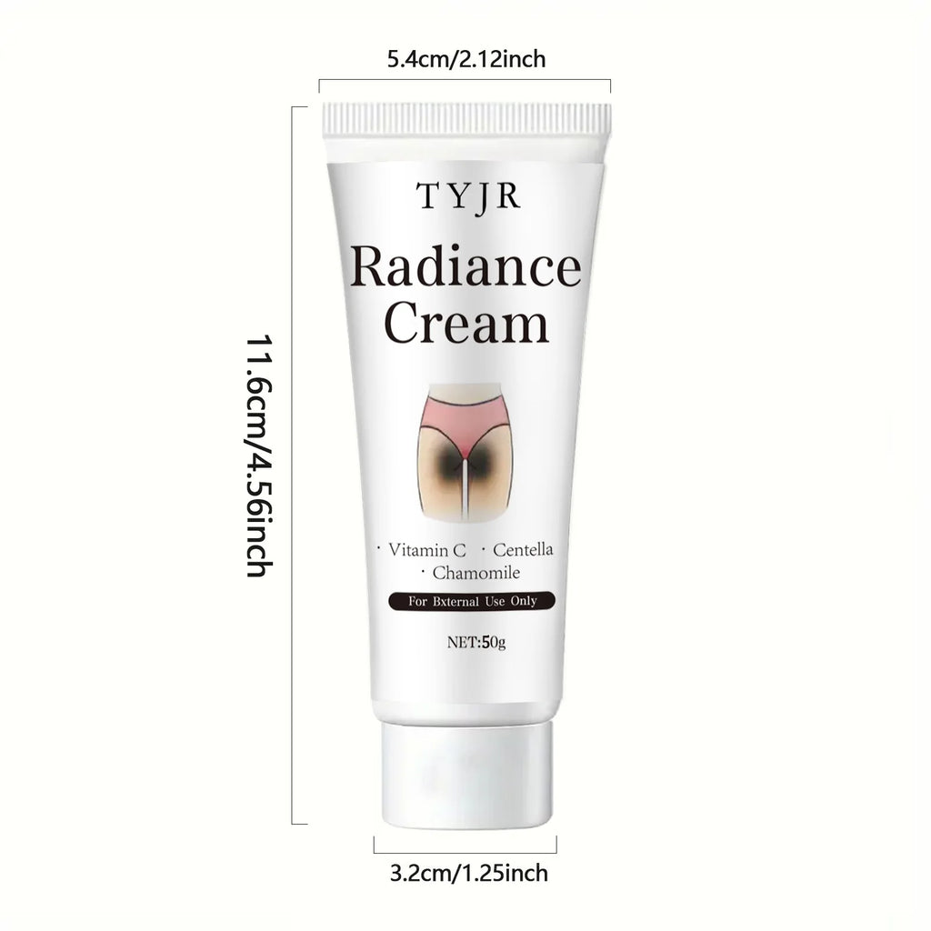 Snow White Cream Contains Niacinamide and Centella Asiatica, Whitening Lotion for Body and Private Parts, Underarm Rejuvenation