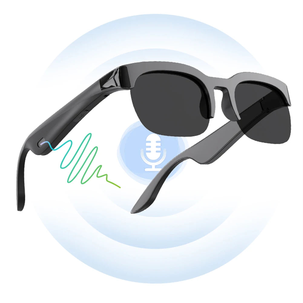 Smart Audio Glasses with AI Translator & Spatial Audio - Bluetooth 5.0 Tidesmit