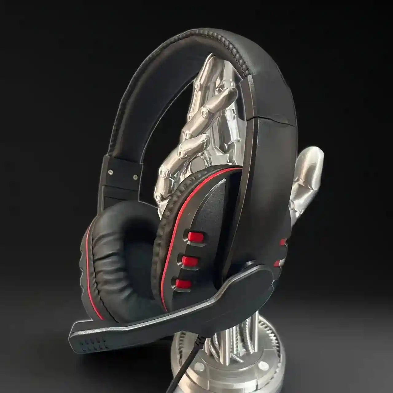 Wired Gaming Headset with Noise Reduction - Red | Tidesmit Tidesmit