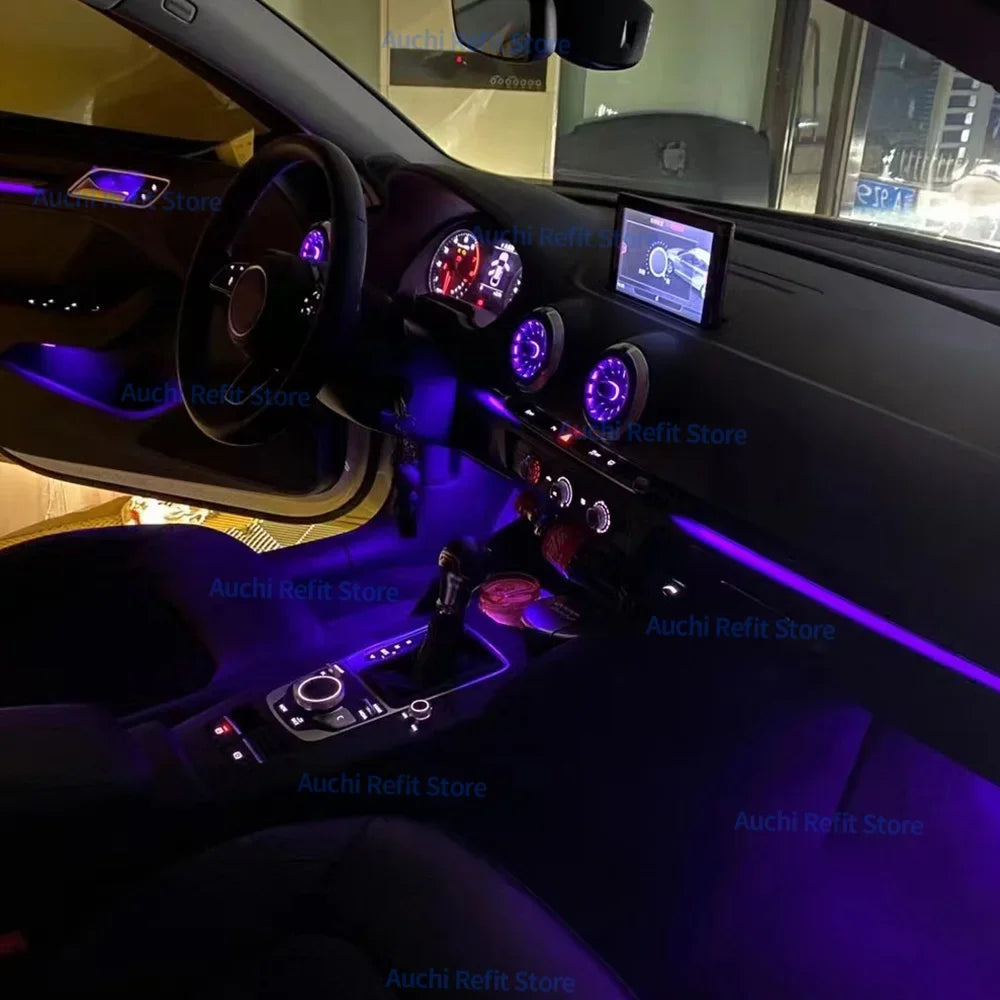 Ambient LED Interior Kit for Audi A3 S3 RS3 - 30-Color Custom Lighting Tidesmit