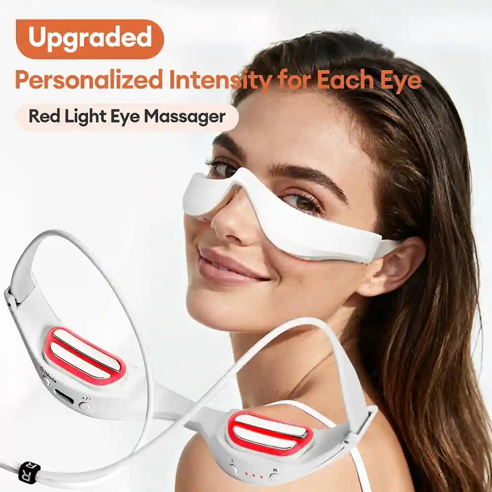 3D Heated Eye Massager Glasses - Portable Fatigue Relief USB Device Eye Massage Instrument Tidesmit