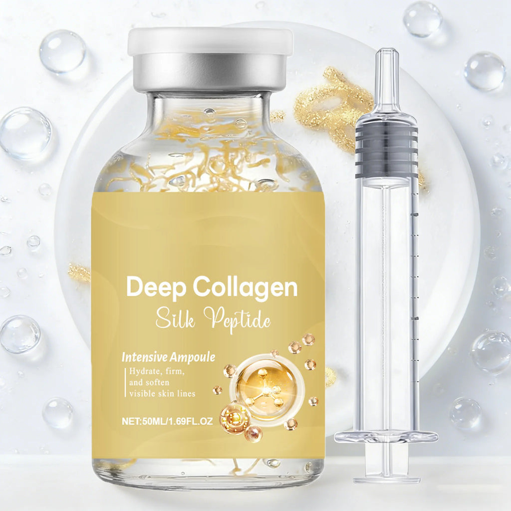 Tidesmit Silk Peptide Ampoule anti-aging serum with collagen and 30 peptide complex for intensive lifting and firming