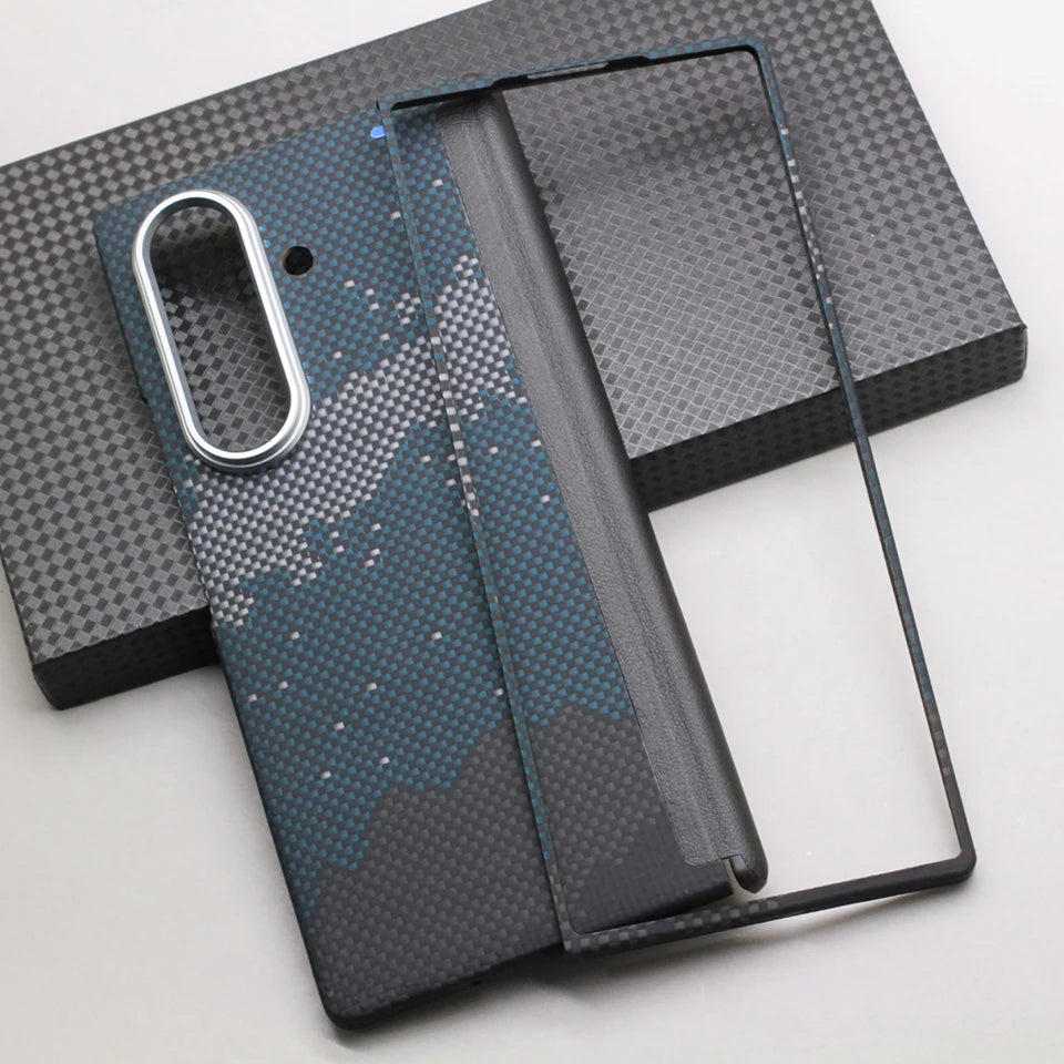 Samsung Galaxy Z Fold 7 Aramid Fiber Case | Slim Shock-Absorbing Cover Tidesmit
