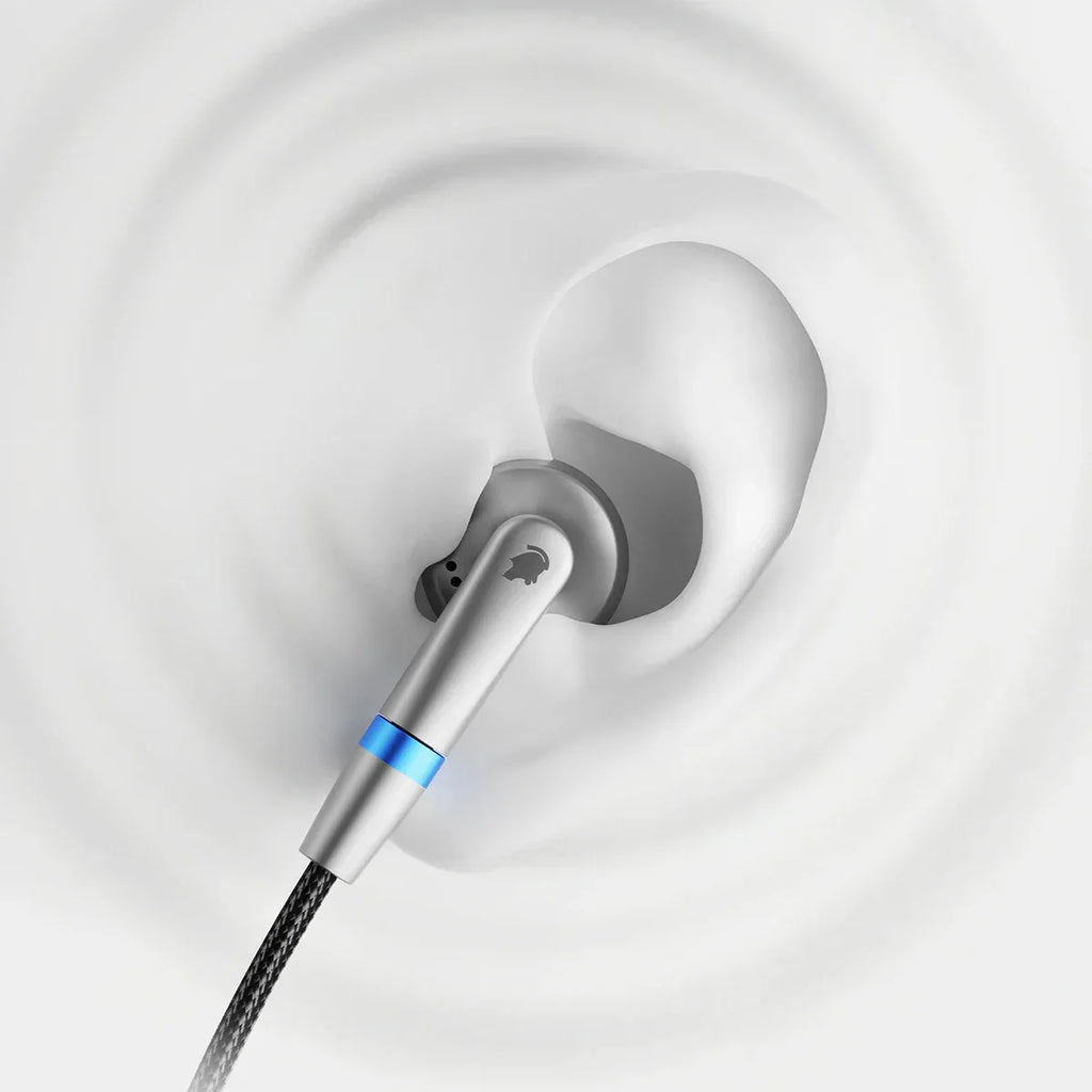 Ludens HiFi Titanium Alloy Wired Earbuds by Tidesmit EBX25Ti Tidesmit