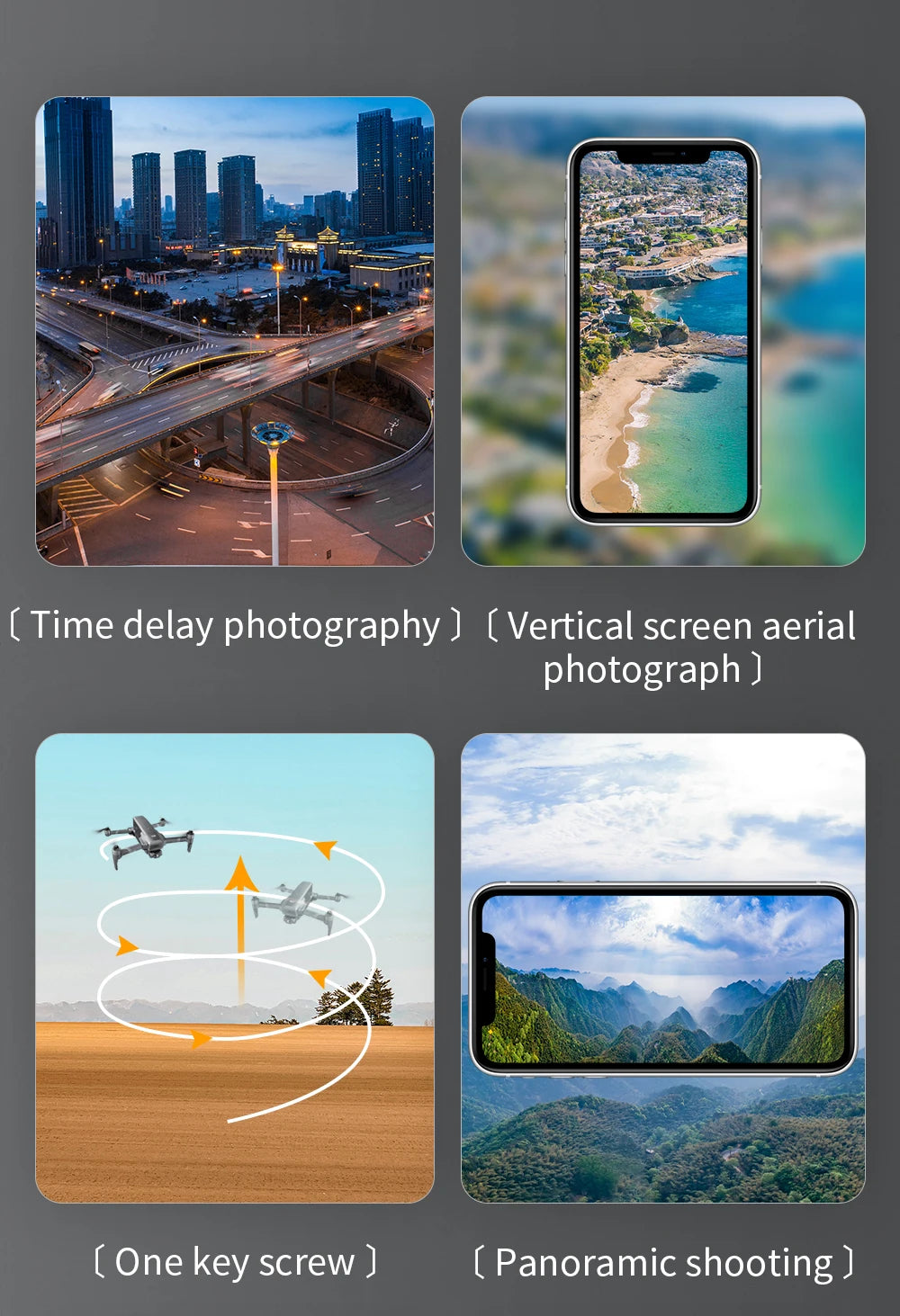 4K GPS Camera Drone with Obstacle Avoidance and Gimbal - Tidesmit Tidesmit