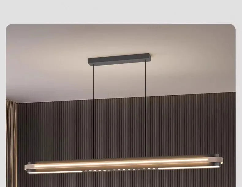 Minimalist LED Pendant Light 150cm - Modern Dining Room Lighting Tidesmit