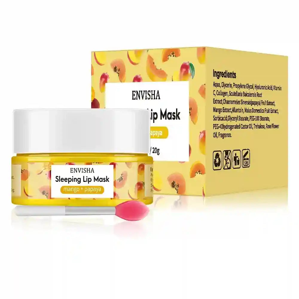 Lip Sleeping Mask Moisturizing Balm - Nourishing Overnight Treatment Lip Care Tidesmit