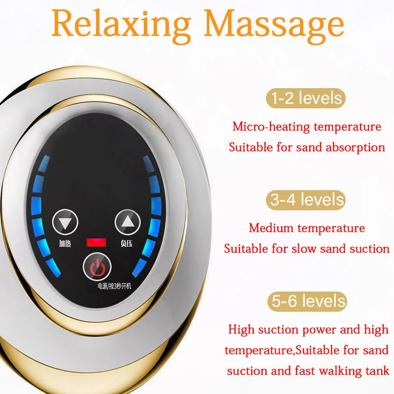 Electric Guasha Body Massager with Heat Therapy and Suction Body Shaping Massage Equipment Tidesmit