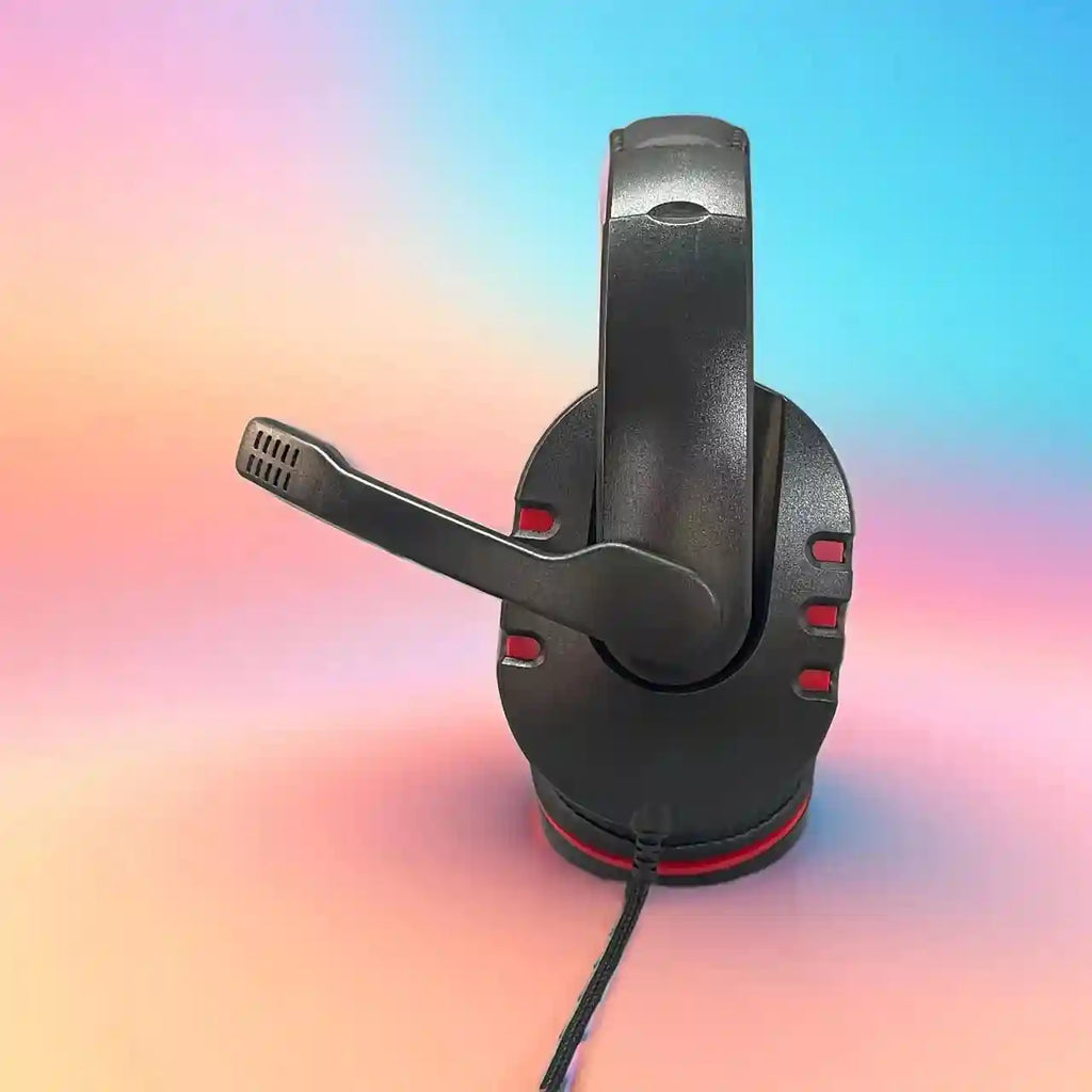 Wired Gaming Headset with Noise Reduction - Red | Tidesmit Tidesmit