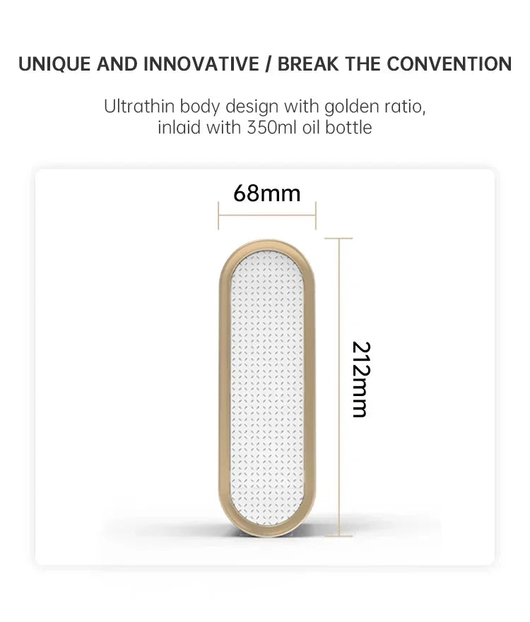 Bluetooth Waterless Fragrance Diffuser Smart Machine for Home Essential Oil Diffuser 1500 Sq Ft Coverage Scent Air Diffuser