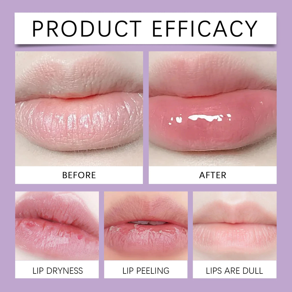 Lip Plumper Hydrator Oil – Moisturizing Repair Gloss by Tidesmit Lip Care Tidesmit