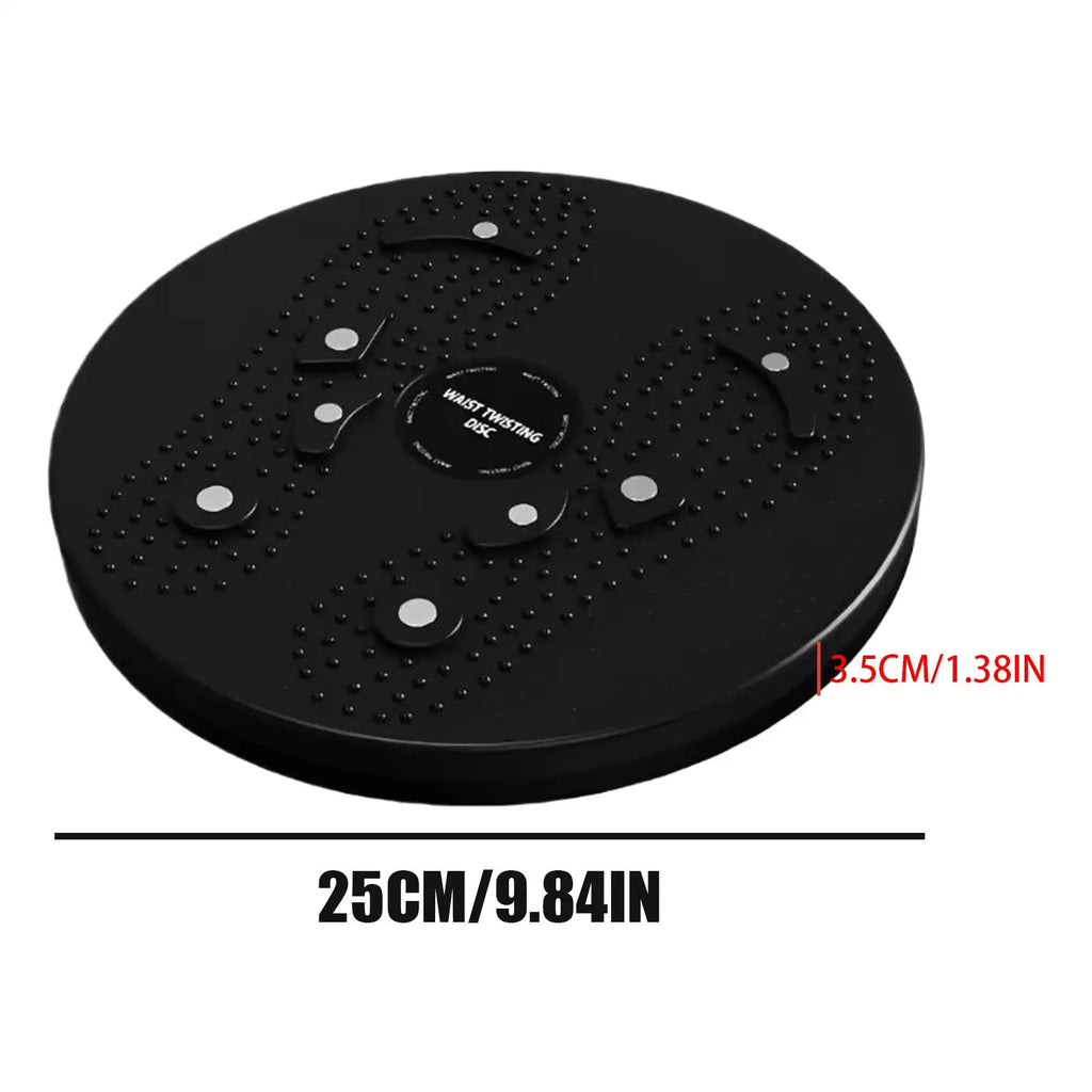 Waist Twisting Disc with Magnetic Massage - 198lb Capacity - Tidesmit Body Shaping Massage Equipment Tidesmit