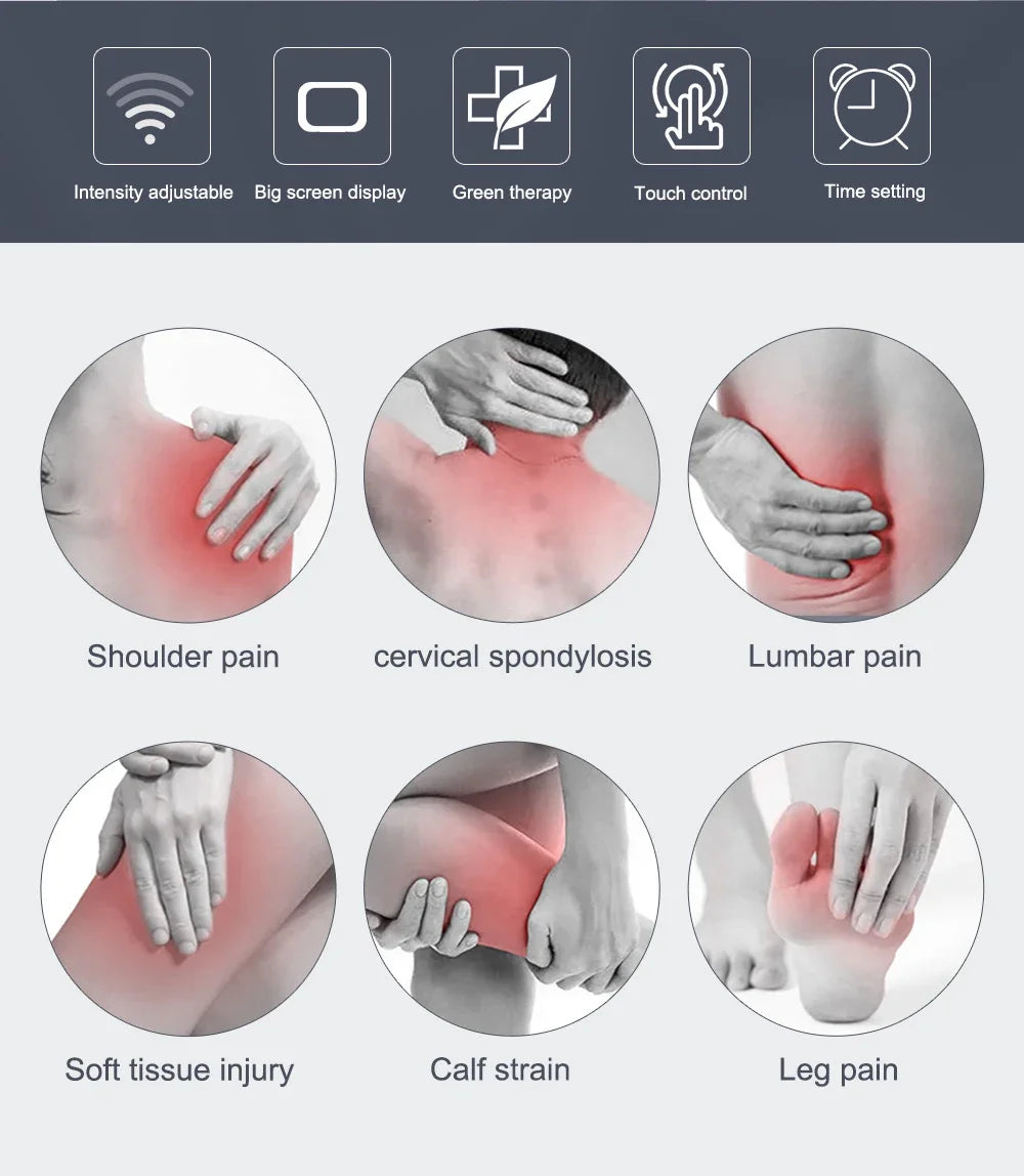 Ultrasonic Therapy Machine - 1MHz Portable Muscle Relief Device Body Shaping Massage Equipment Tidesmit
