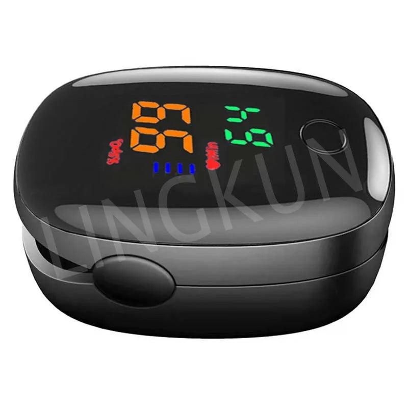 Portable Fingertip Oximeter Heart Rate Meter Pulse Blood Oxygen Saturation OLED Screen Digital Tube Practical Monitor