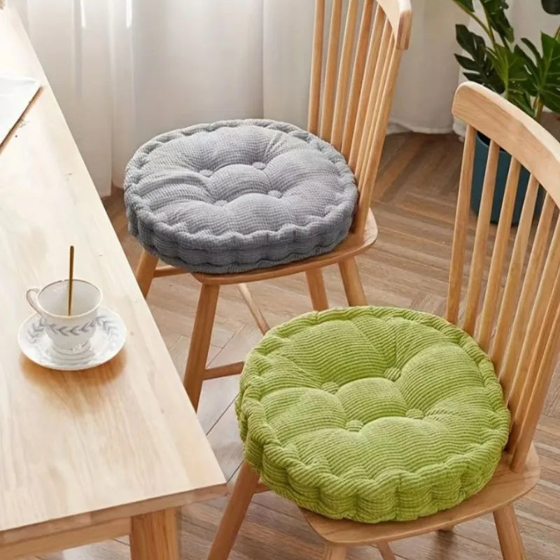 Thicken Square Round Corncob Tatami Seat Office Chair Cushion Sofa for Home Floor Decor Textile Knee Pillow Office Indoor Mat