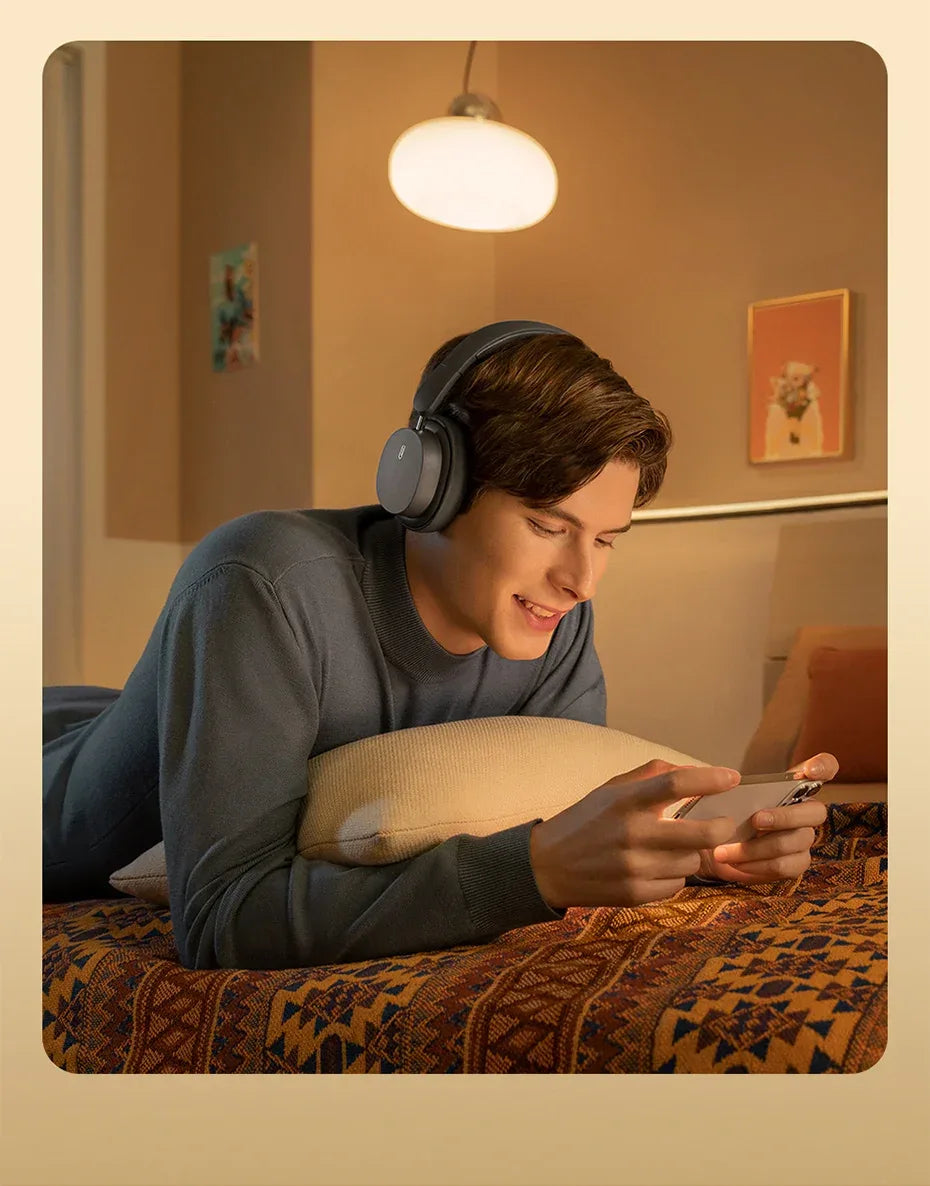 Tidesmit 70H Wireless Bluetooth Headphones Foldable Over-Ear Tidesmit