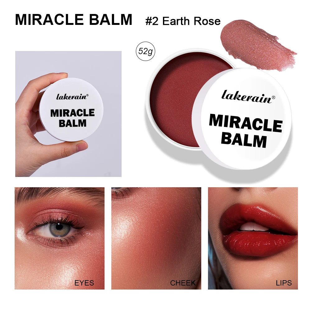 Tidesmit 4-color multi-purpose cream blush and lipstick swatch for long-lasting Korean style face makeup