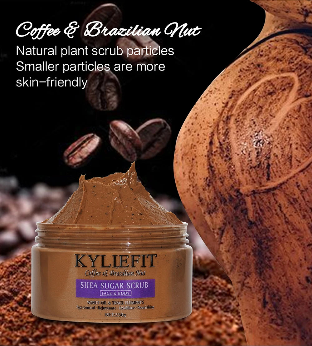 Coffee Sugar Scrub: Exfoliating Body Polish for Radiant Skin Scrubs Treatments Tidesmit