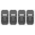 2-pack Hopfällbart Laptopställ - Portabelt Notebook-stöd, Justerbar Höjare, Kylfunktion, Universellt för Laptop och Surfplatta