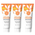 Orange Exfoliating Gel for Radiant Skin - Natural Brightening Treatment Scrubs Treatments 3pcs Tidesmit