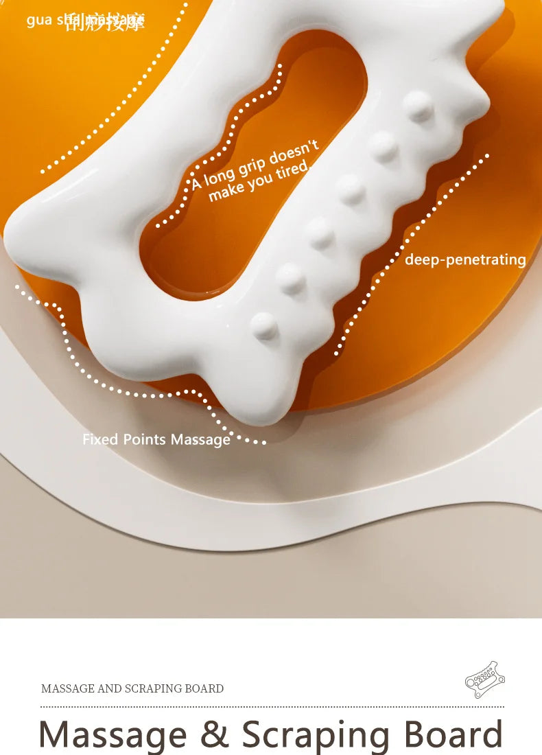 Gua Sha Massage Tool - Resin Body Scraper for Muscle Relief | Tidesmit Body Shaping Massage Equipment Tidesmit