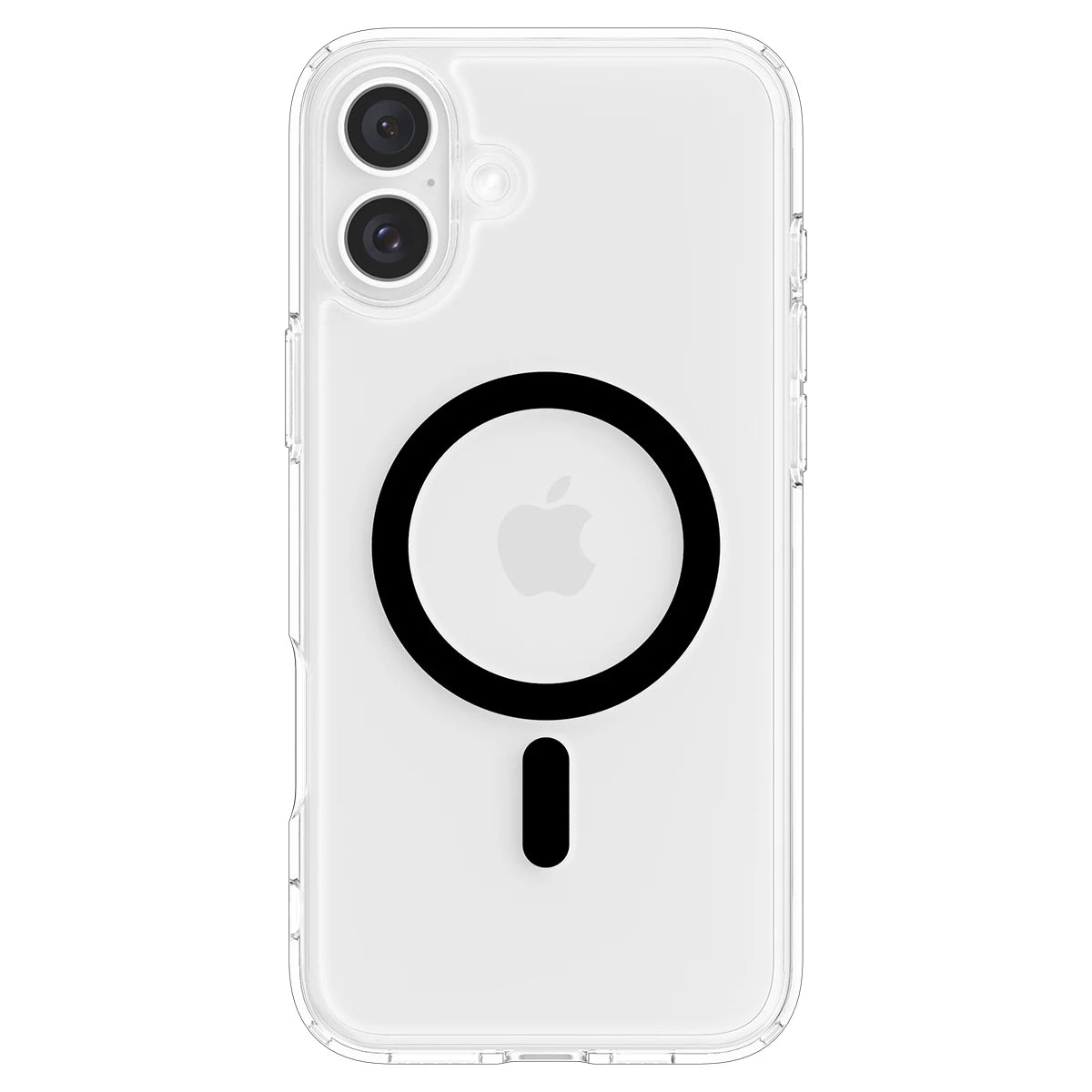 iPhone 16 Plus MagSafe Hybrid Case: Military-Grade Drop Protection Black Ultra Hybrid MagFit Tidesmit