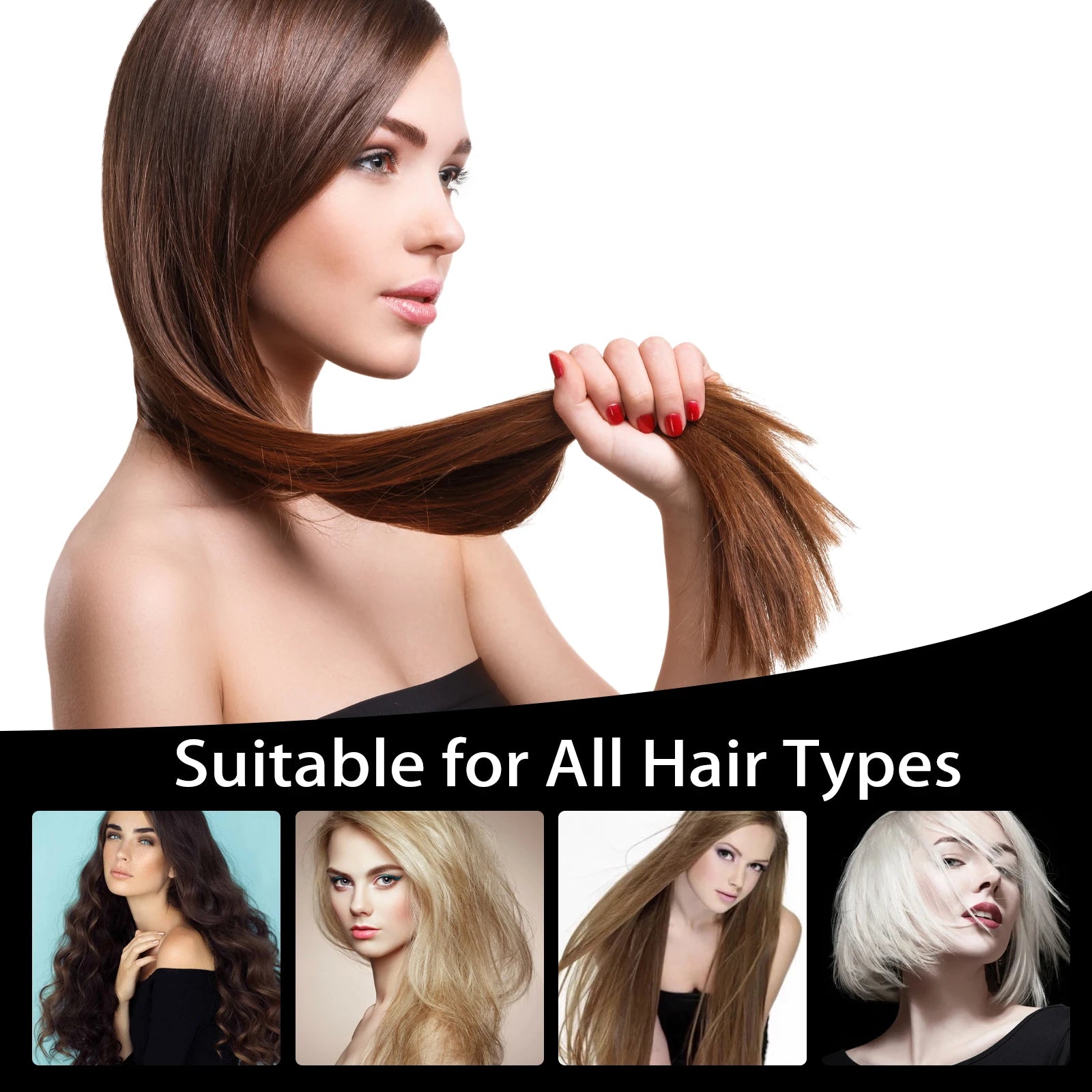 Tidesmit fast hair growth oil for hair loss, traction treatment, and powerful root repair for all hair types.
