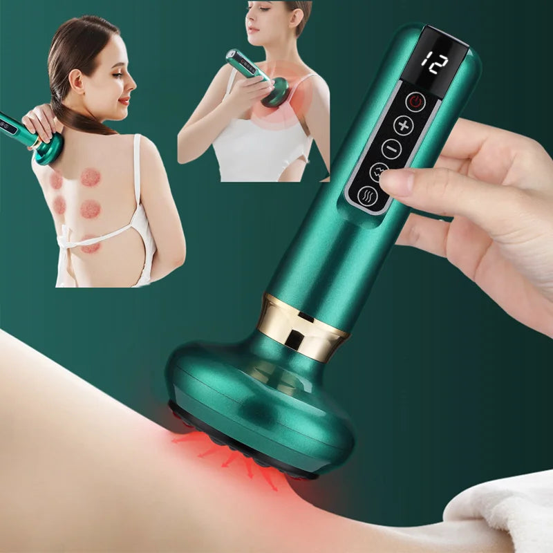 Electric Cupping Massager for Cellulite Removal and Body Sculpting Relaxation Treatment Tidesmit