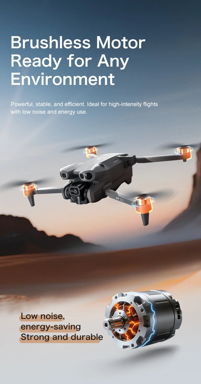 8K GPS Camera Drone with Obstacle Avoidance | Foldable Aerial Pro Tidesmit
