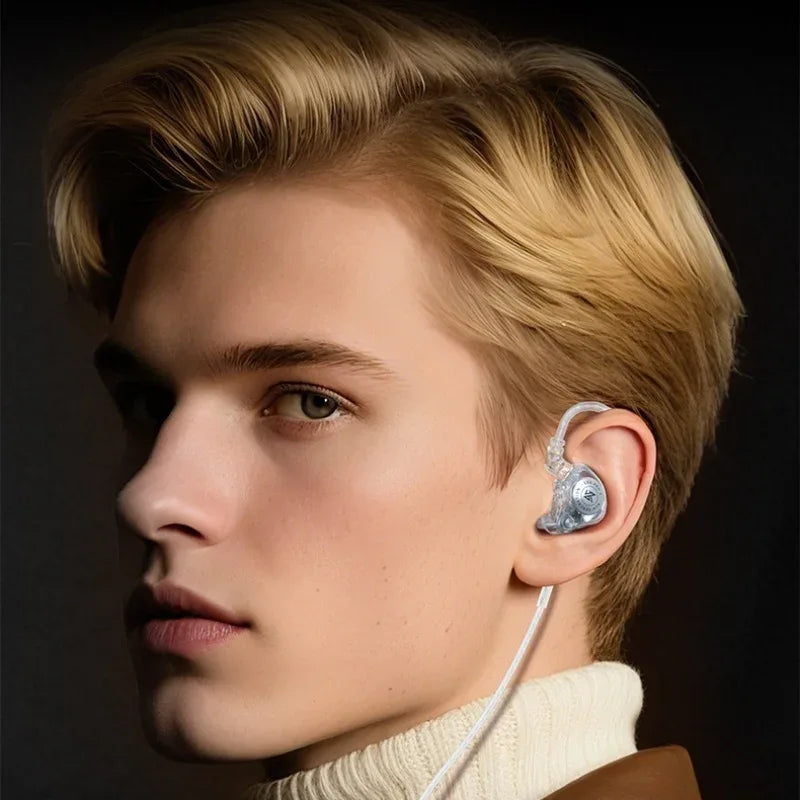 KZ EDX Pro 2 Hi-Fi Wired Earphones Dynamic Dual Drivers | Tidesmit Tidesmit