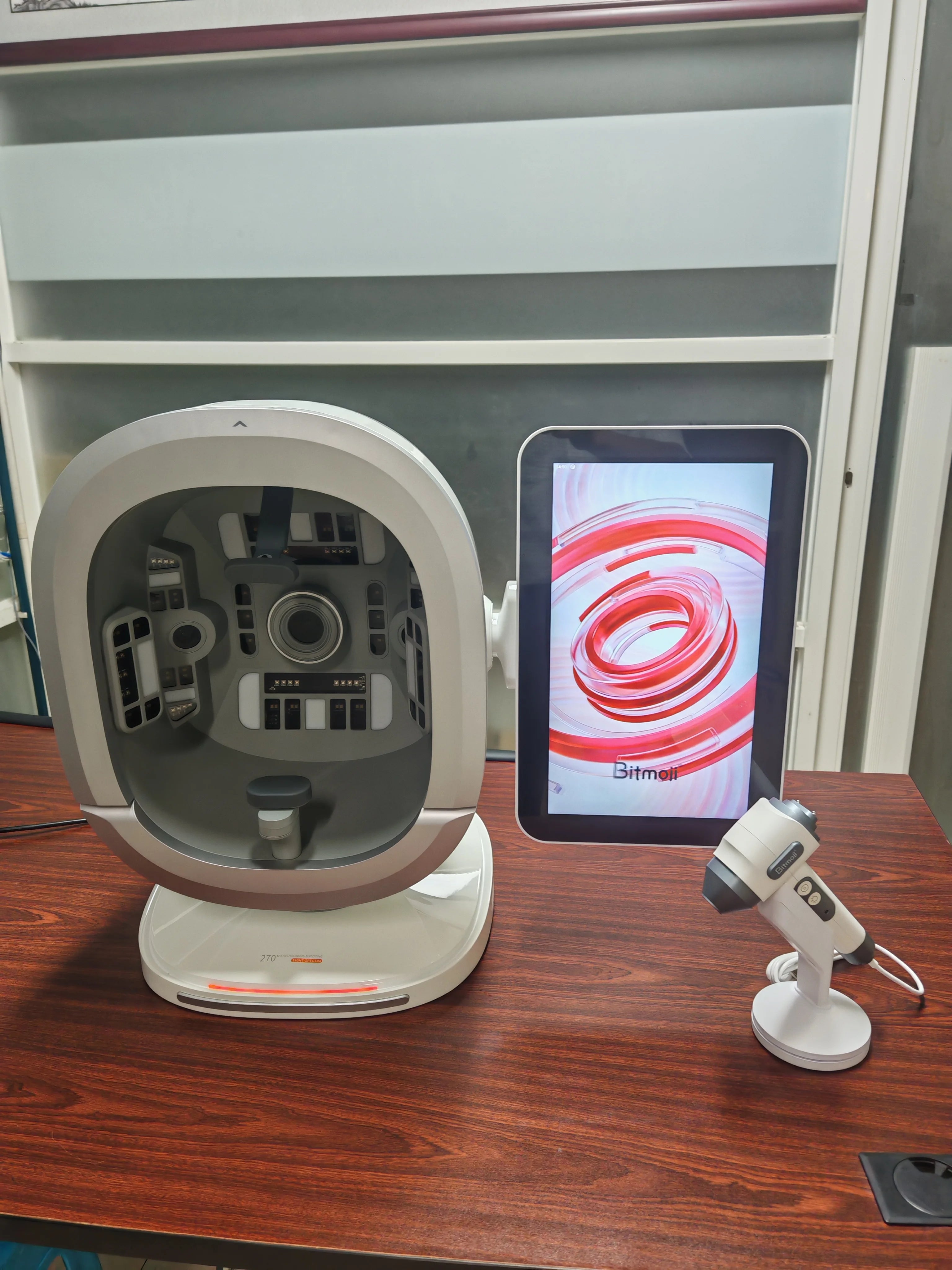 Newest AI-Powered Facial Skin Analysis Instrument Facial Tester Scanner Skin Analyzer Smart Intelligent Skin Analysis Machine
