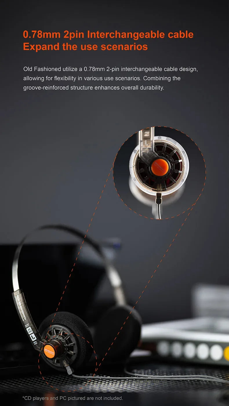 Moondrop 40mm Dynamic Driver On-Ear Headphones by Tidesmit Tidesmit