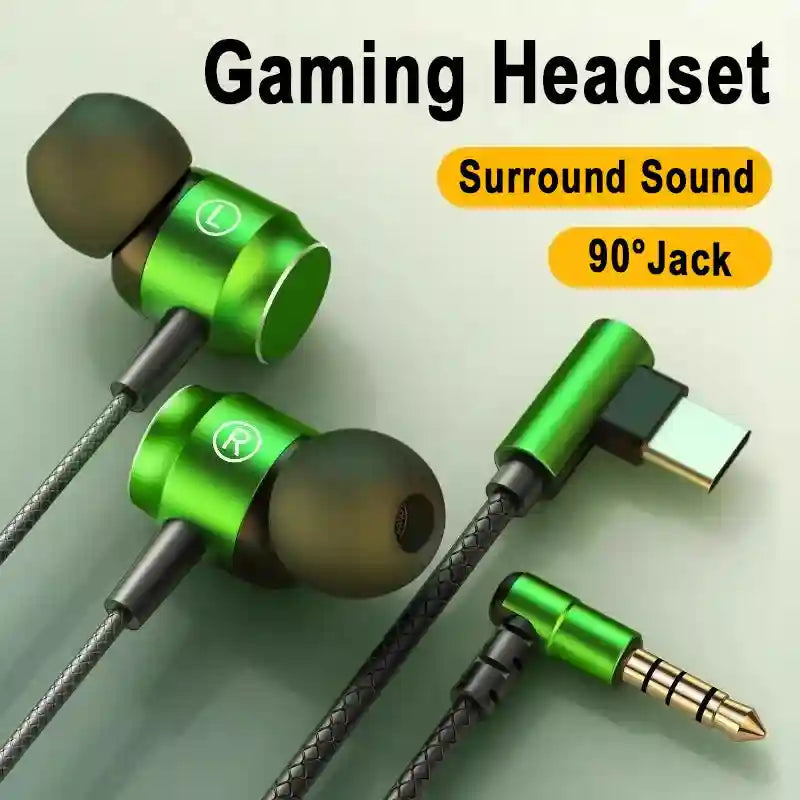 Wired Gaming Headset with Mic - HiFi Surround Sound Audio by Tidesmit Tidesmit