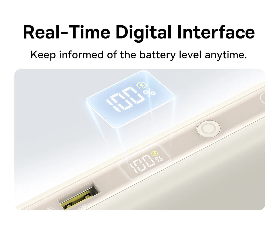 20000mAh 100W Fast Charging Power Bank with Integrated Cables Tidesmit