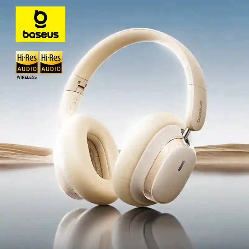 Wireless Headphones with Active Noise Cancellation & 120H Battery Tidesmit