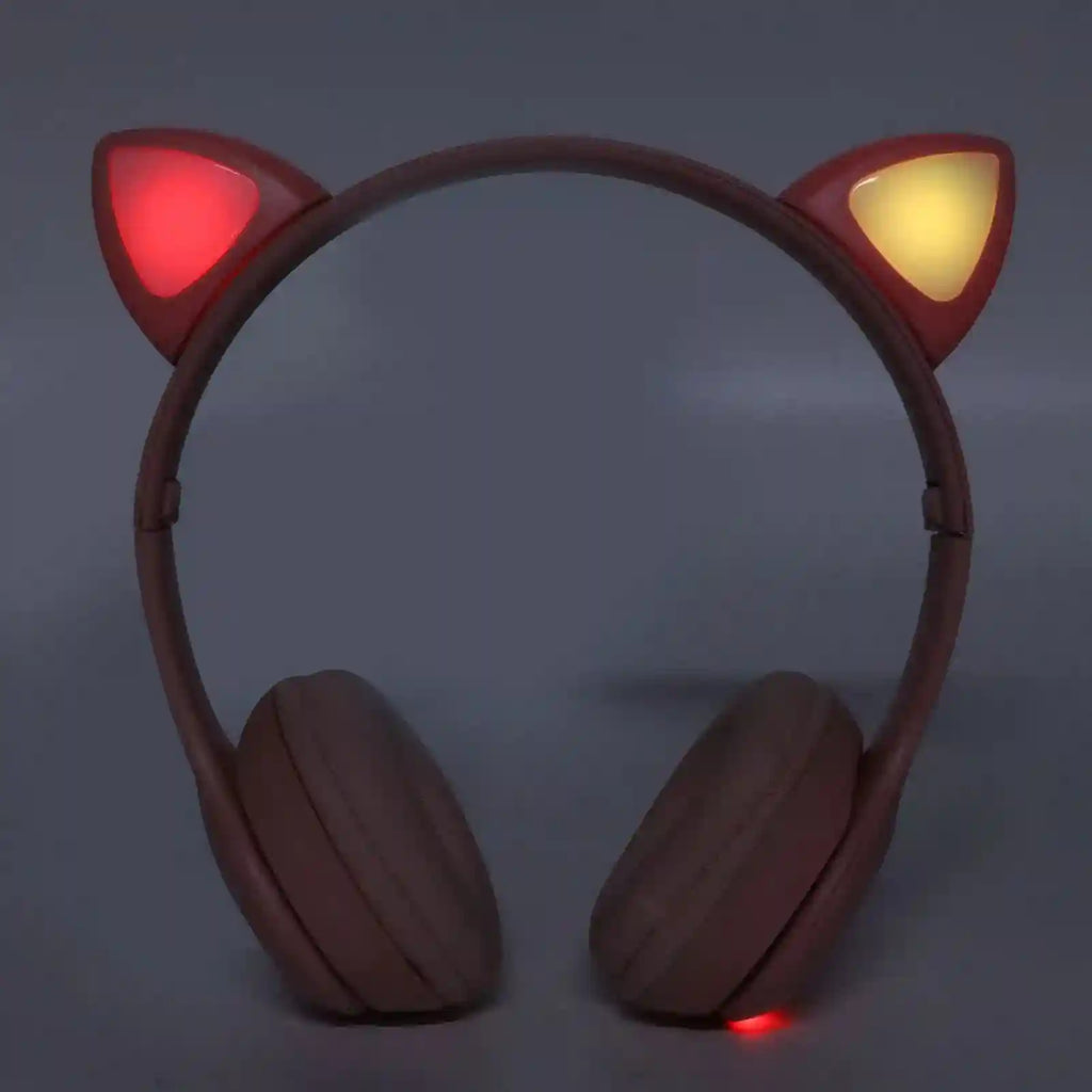 Wireless Over-Ear Headphones in Pink - Studio Sound & Noise Cancellation Tidesmit
