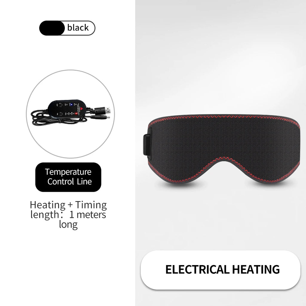 Heated Eye Mask for Dry Eyes | 3-Level Heat Therapy & Massage - Tidesmit Massage Cushion Tidesmit
